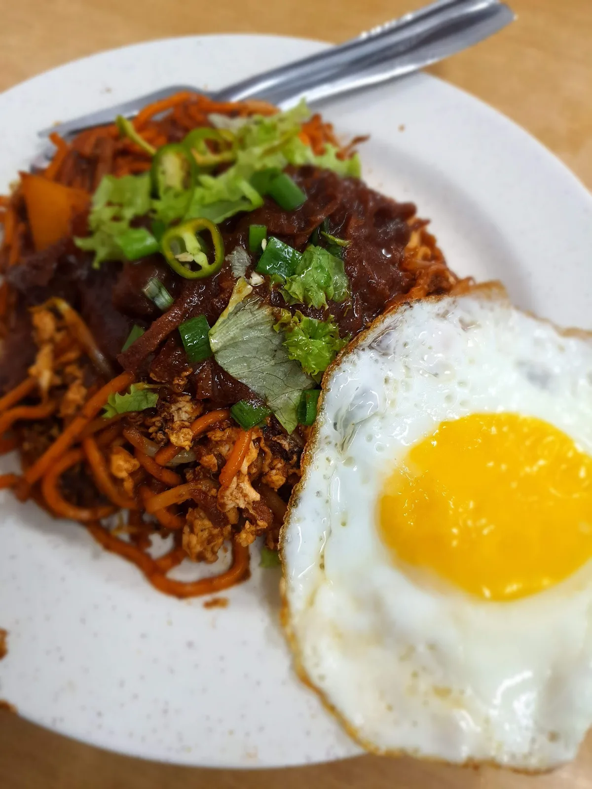 Mee Sotong Ariff — signature dish