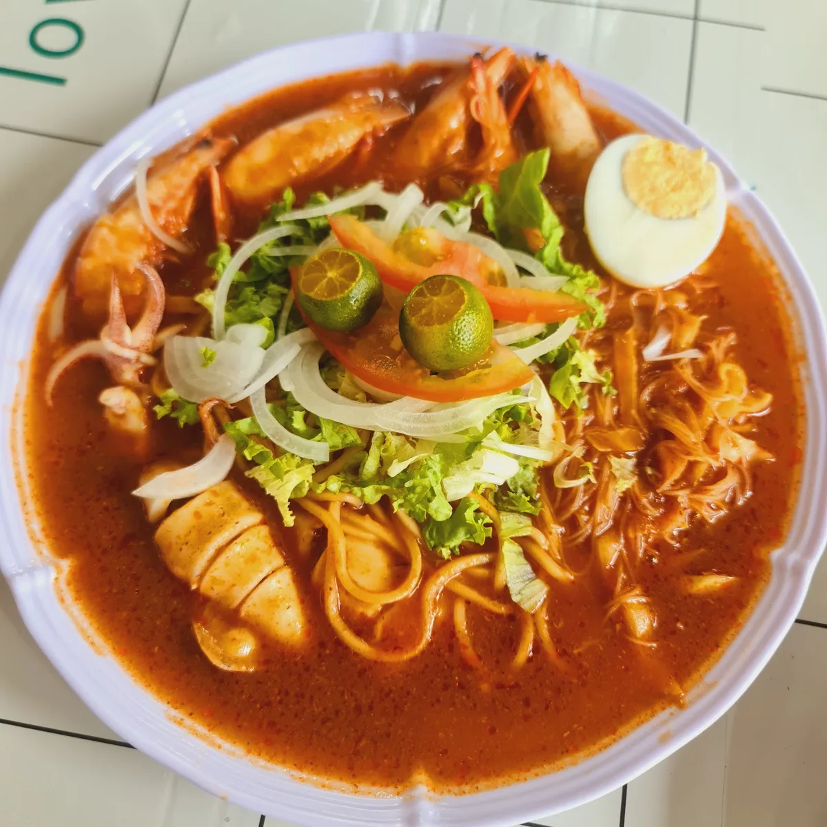 Mee Udang Ba-B Lian — signature dish