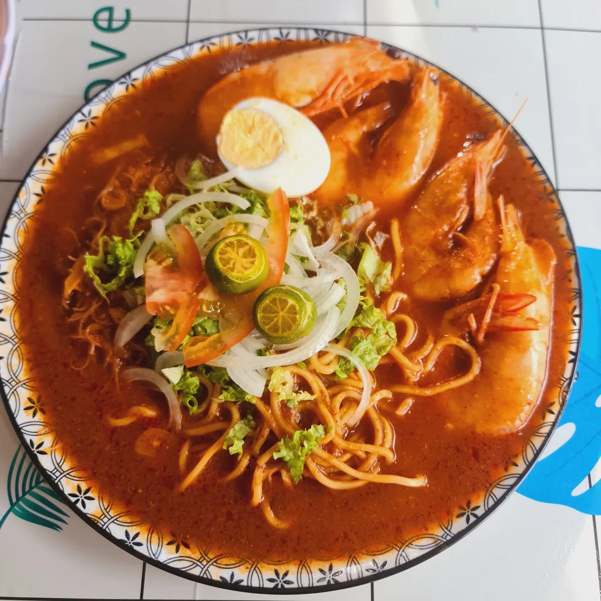 Mee Udang Ba-B Lian — signature dish