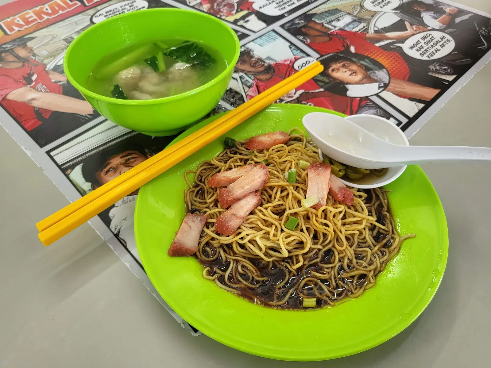 Ming Chu Wan Tan Mee 明珠云吞面 (Stall No.36) — dish