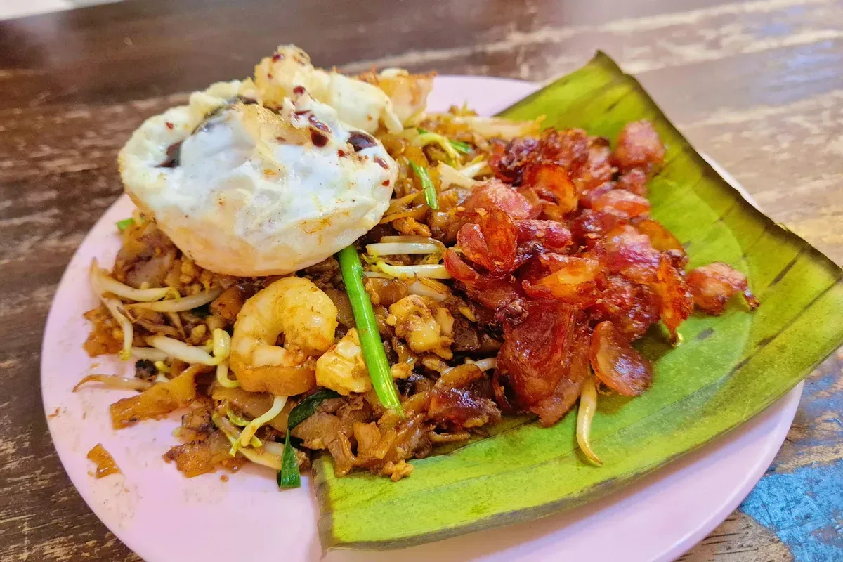 Ming Qing Charcoal Duck Egg Char Koay Teow — signature dish