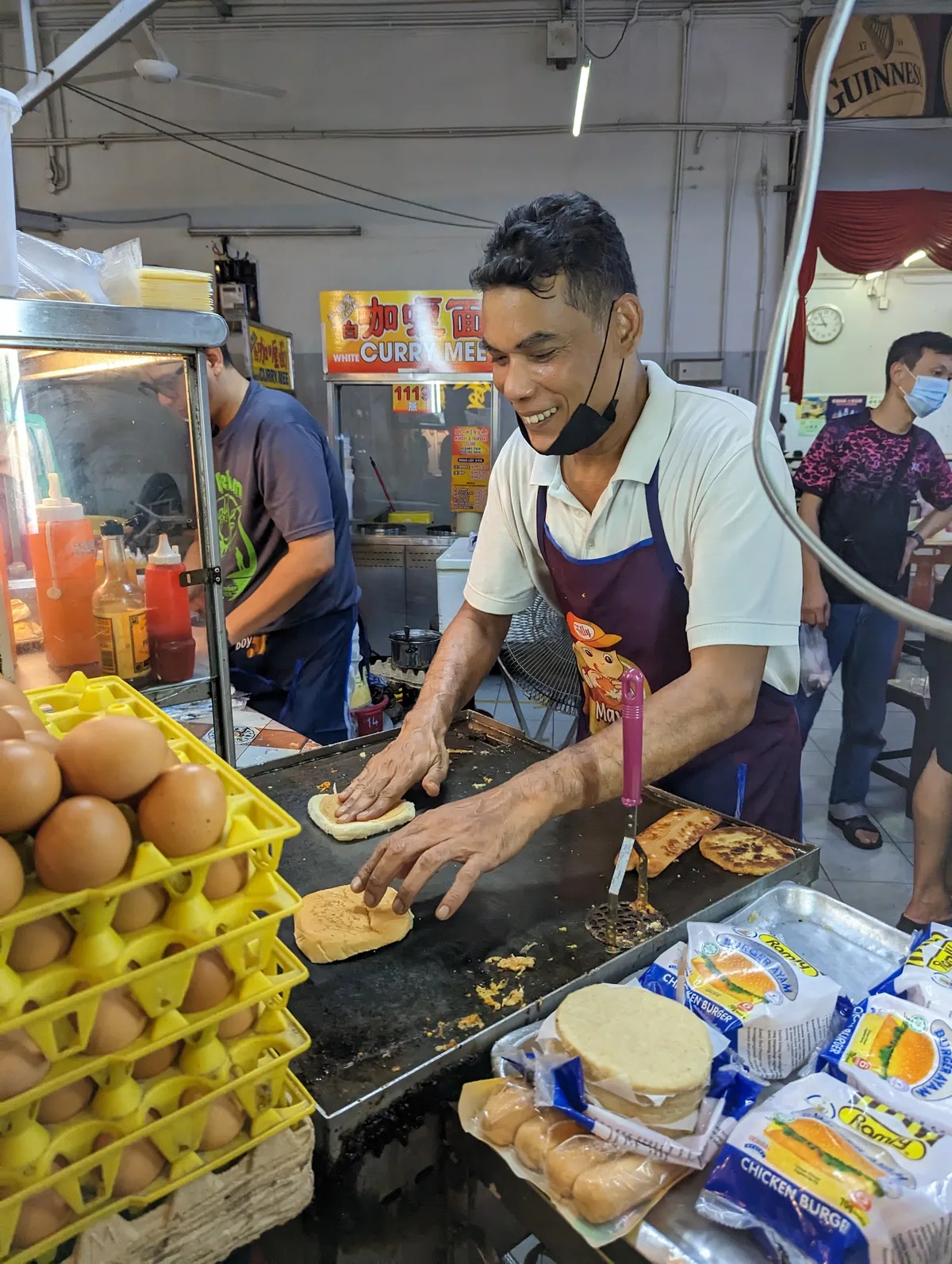 Mr Bombastic Burger — signature dish