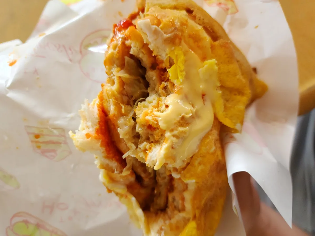 Mr Bombastic Burger — signature dish