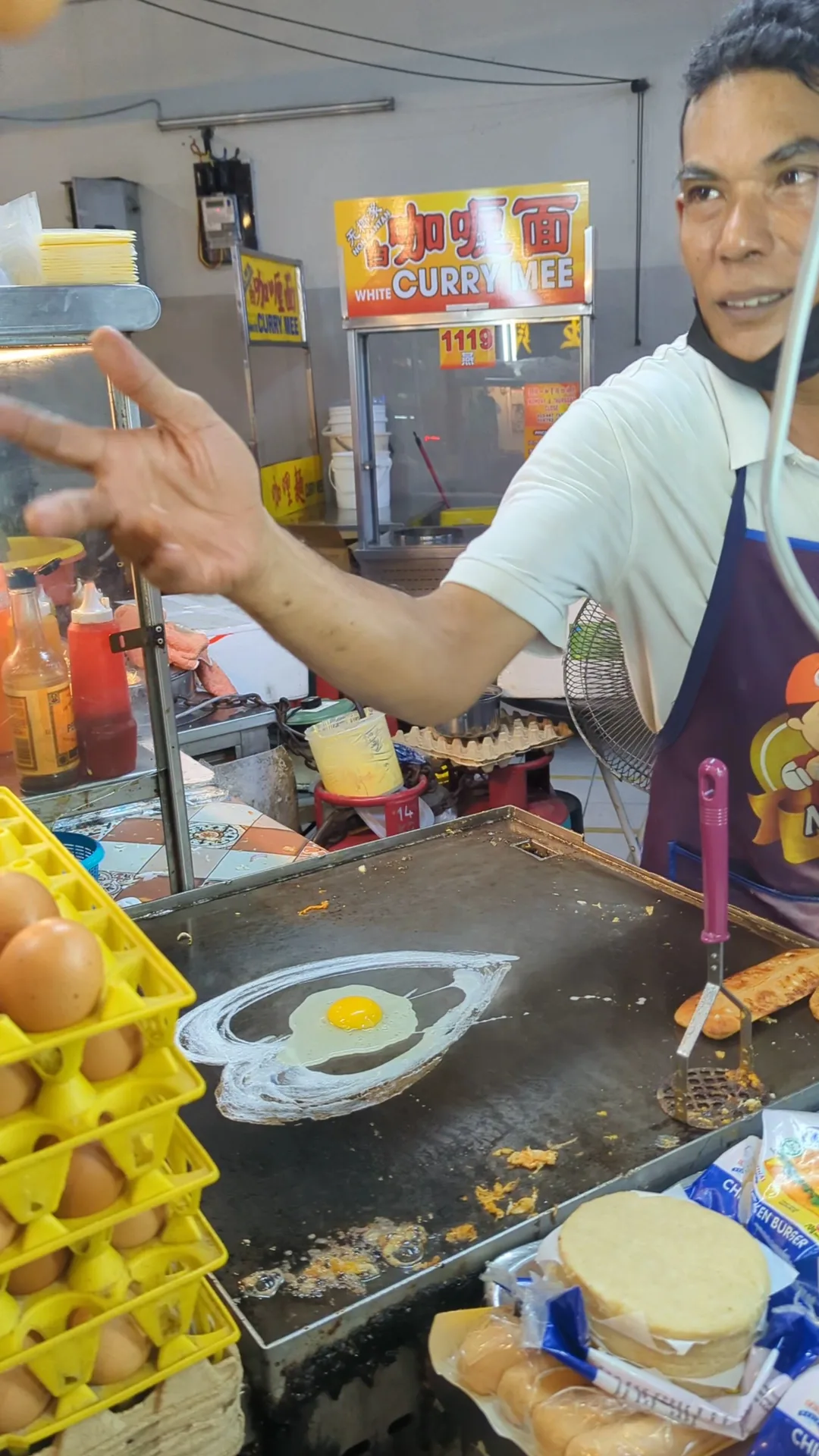 Mr Bombastic Burger — signature dish