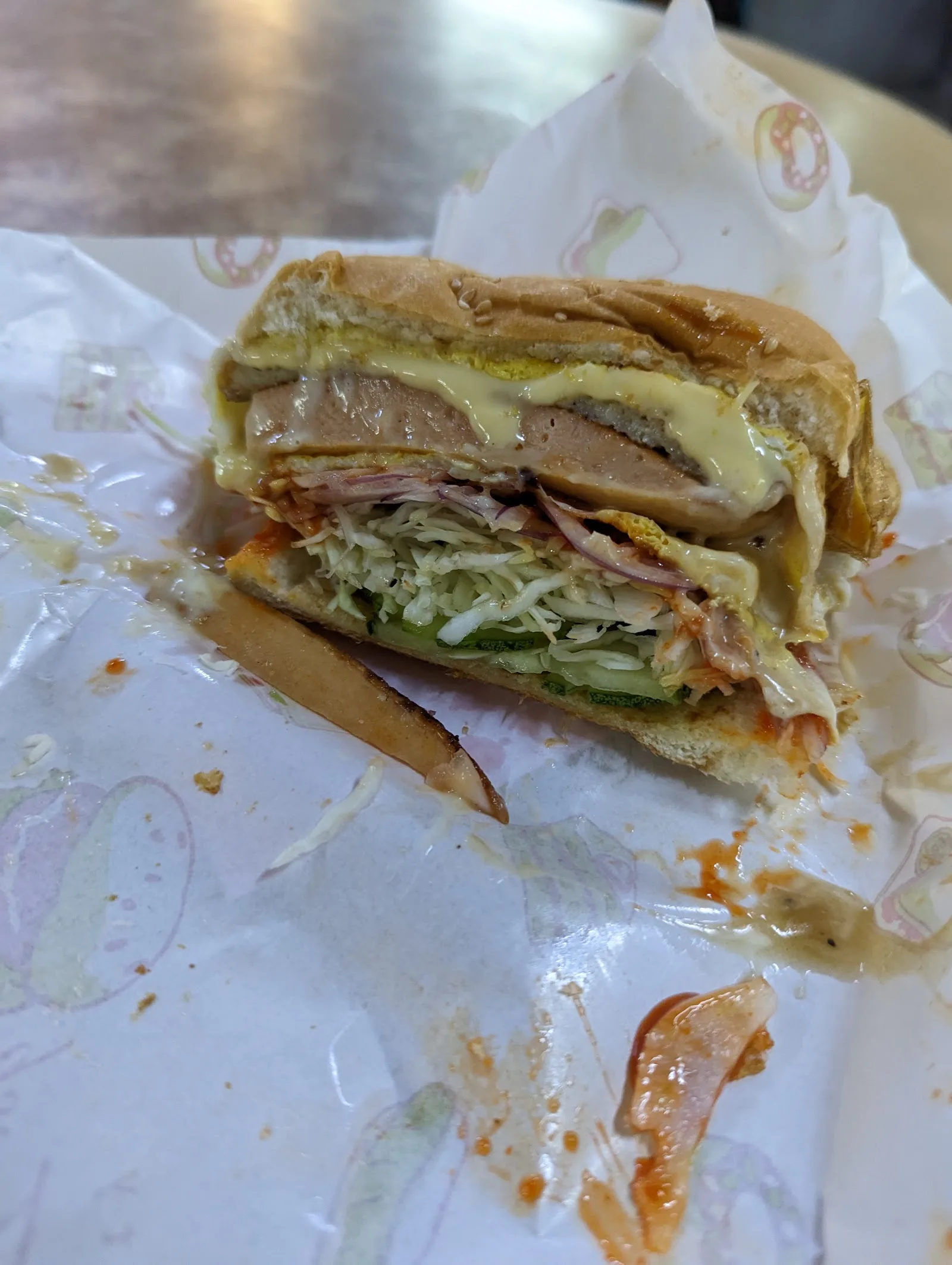 Mr Bombastic Burger — dish