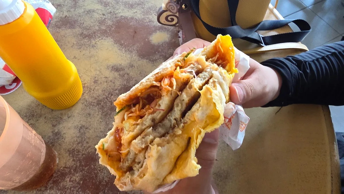 Mr Bombastic Burger — signature dish