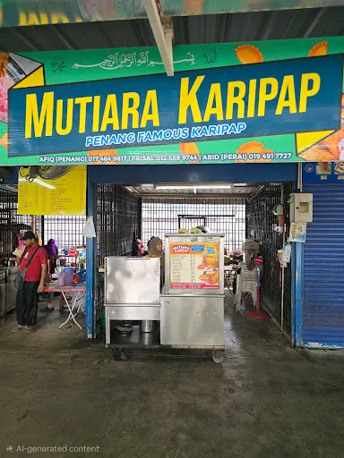 Mutiara Karipap — signage