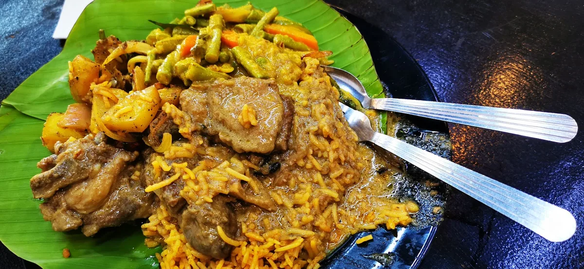 NASI BRIYANI PONNAAASUURRR GEORGETOWN — signature dish