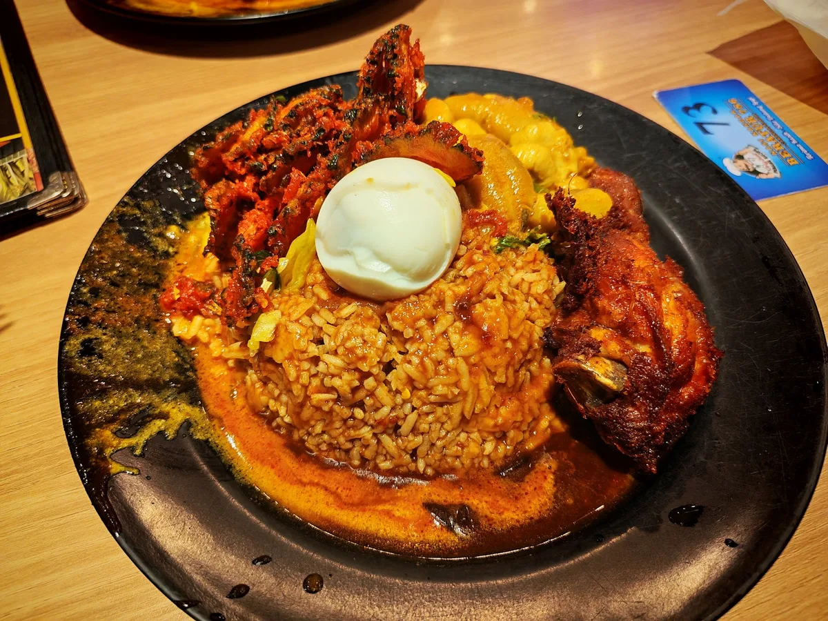 Nasi Kandar Beratur TM — signature dish