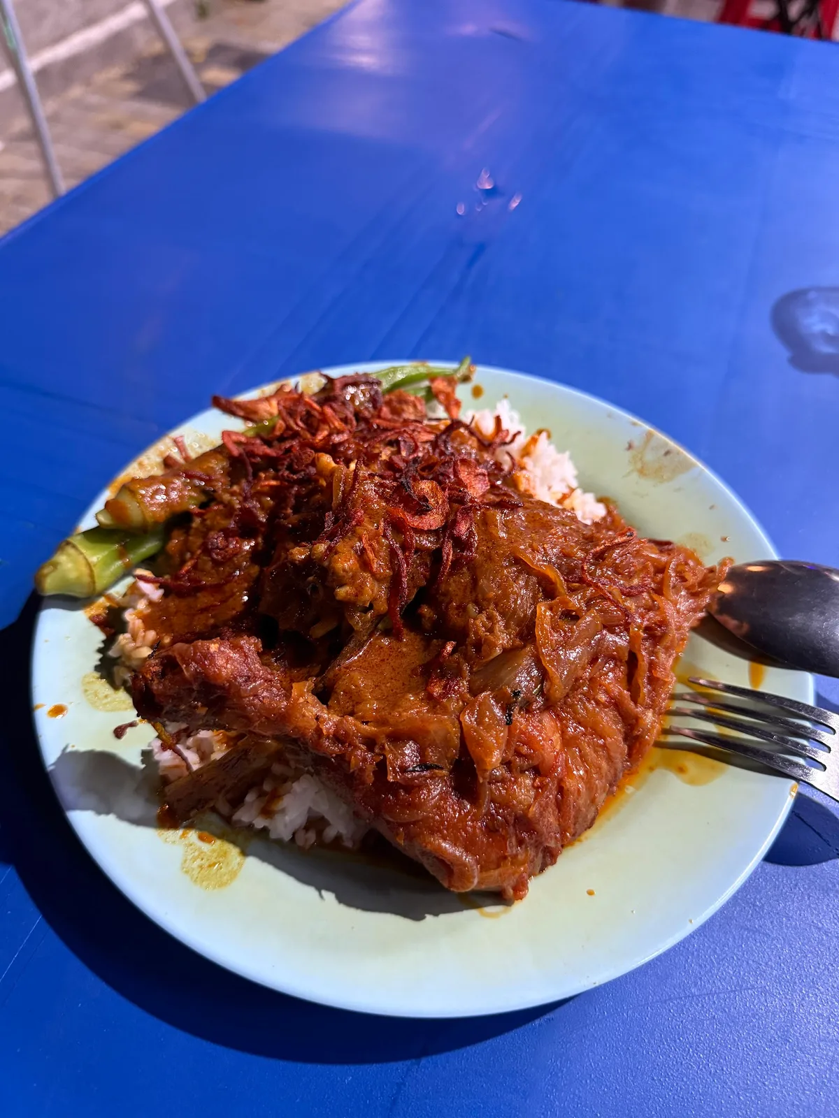 Nasi Kandar Kapitan Maju — signature dish