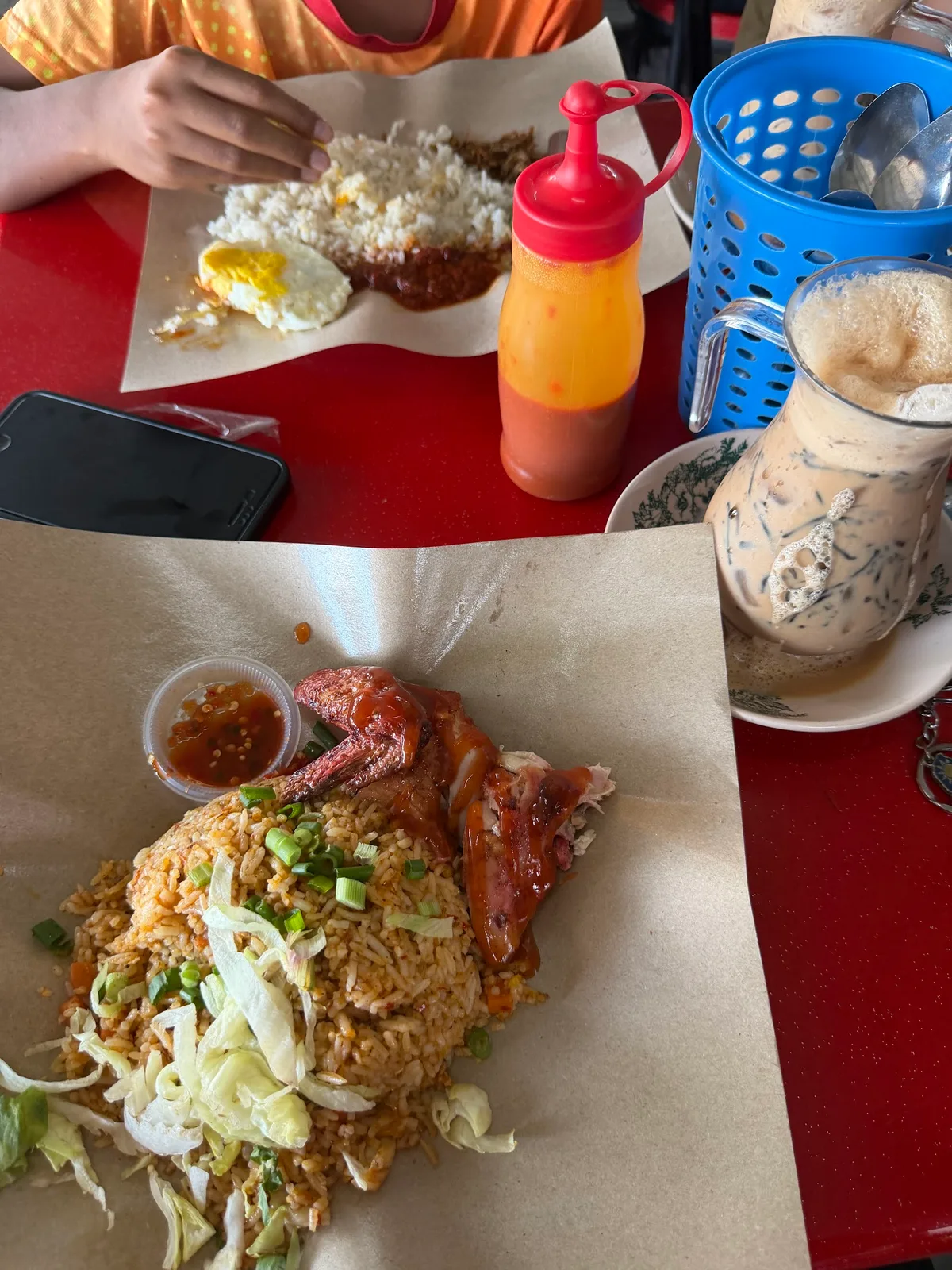 Nasi Lemak Kukus Warung Sungai Tapah — signature dish