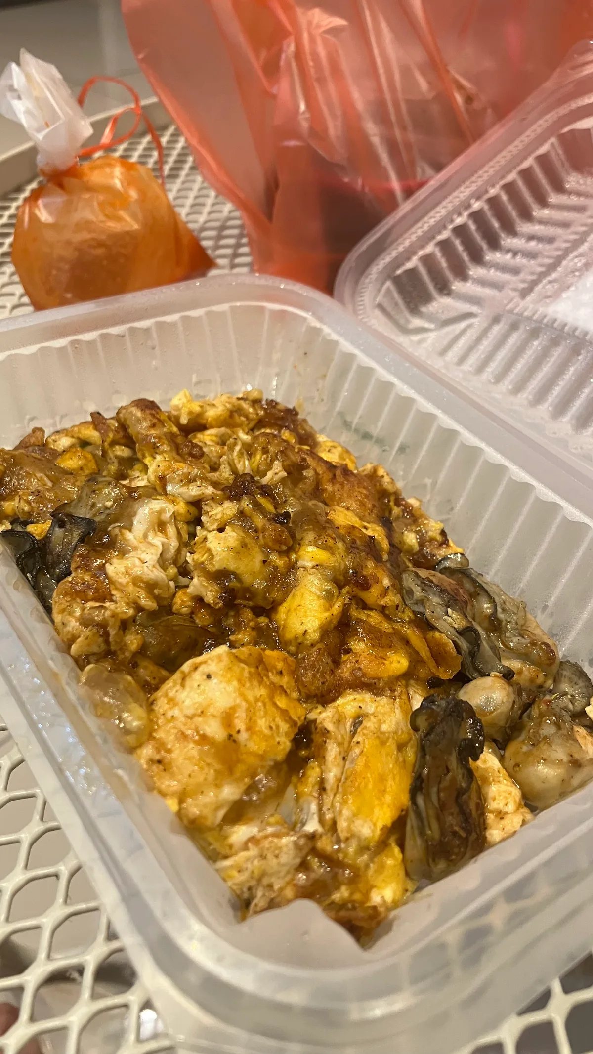 New Lane Hawker Centre Fried Oyster — dish