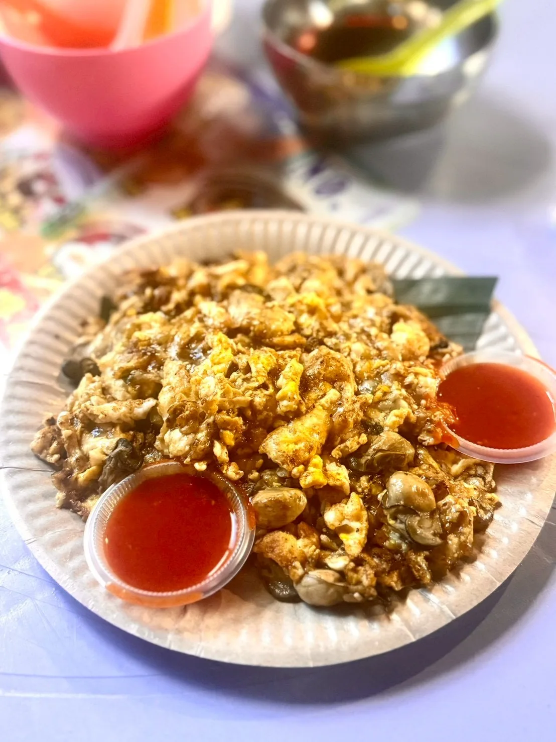 New Lane Hawker Centre Fried Oyster — dish