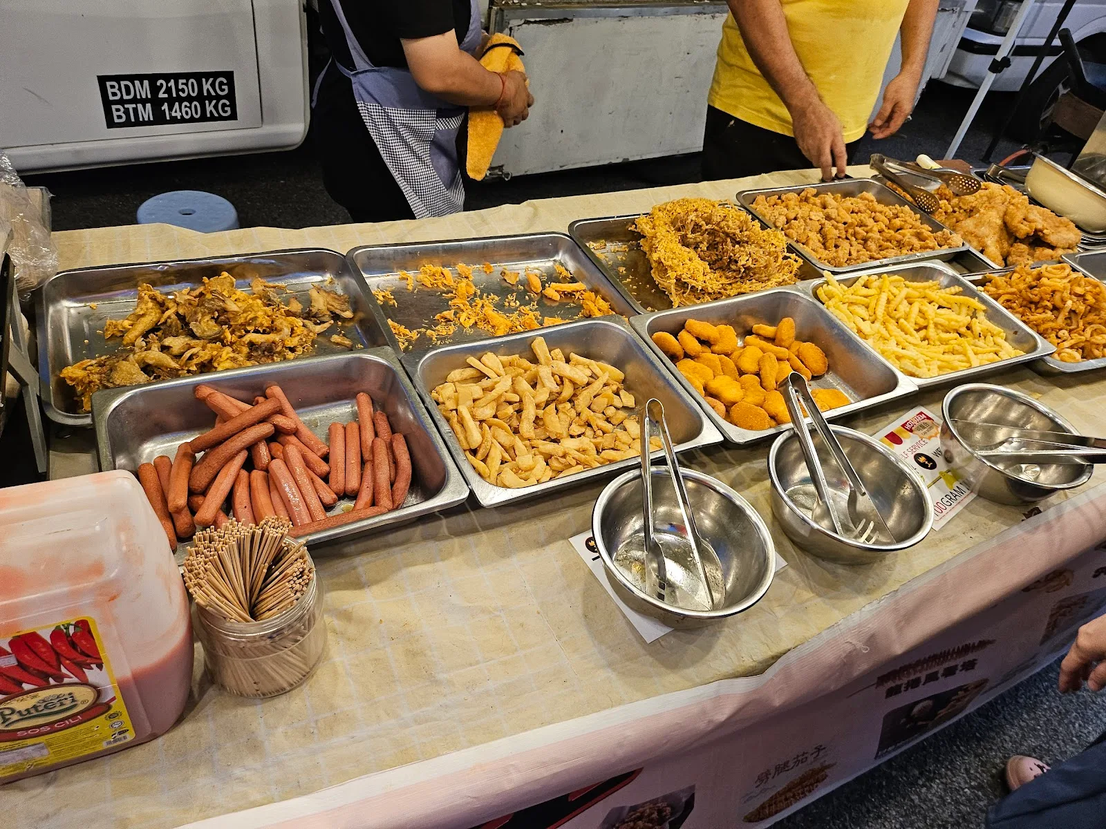 Night Market Waterfront City — dish
