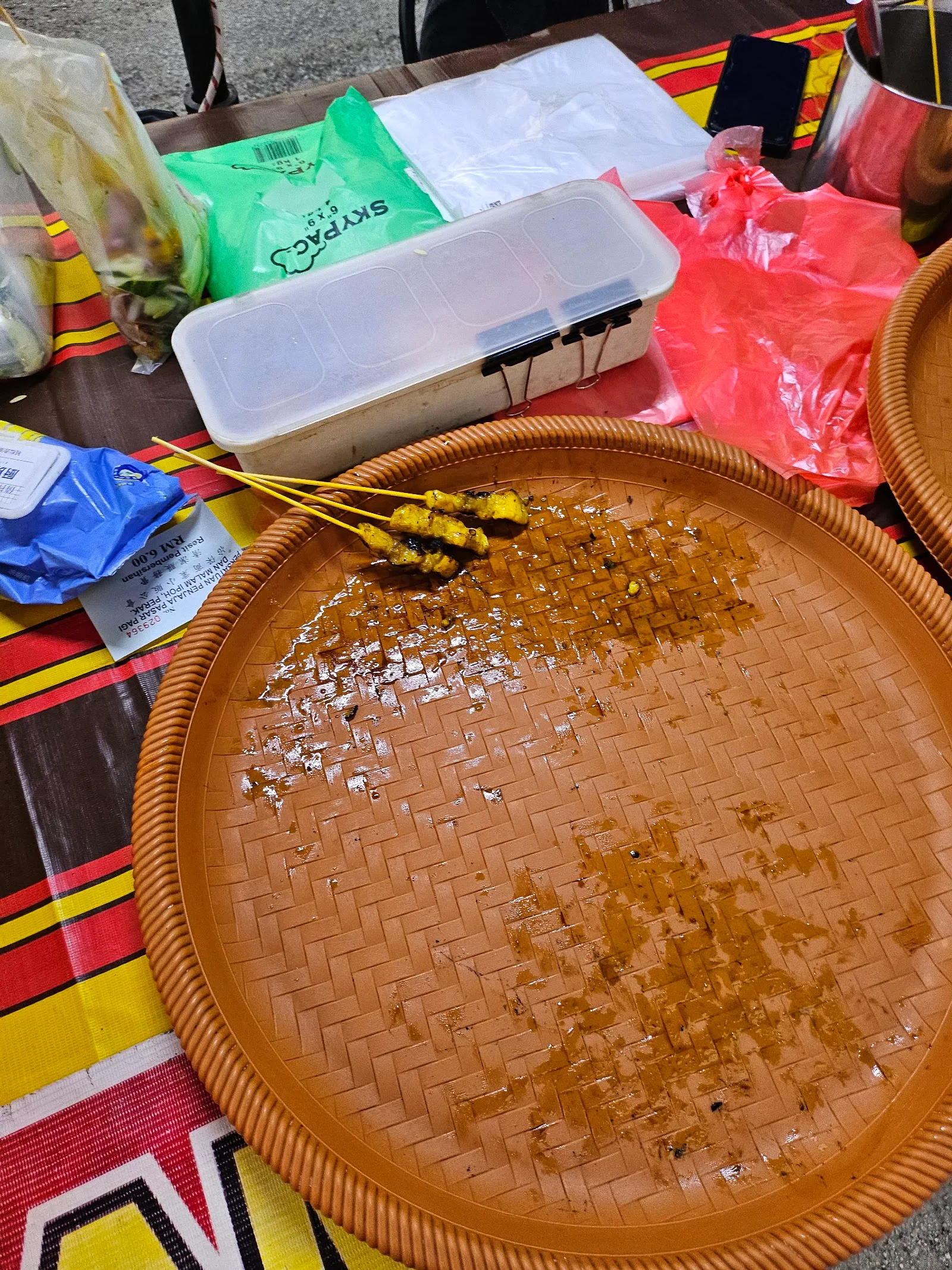 Night Market Waterfront City — dish