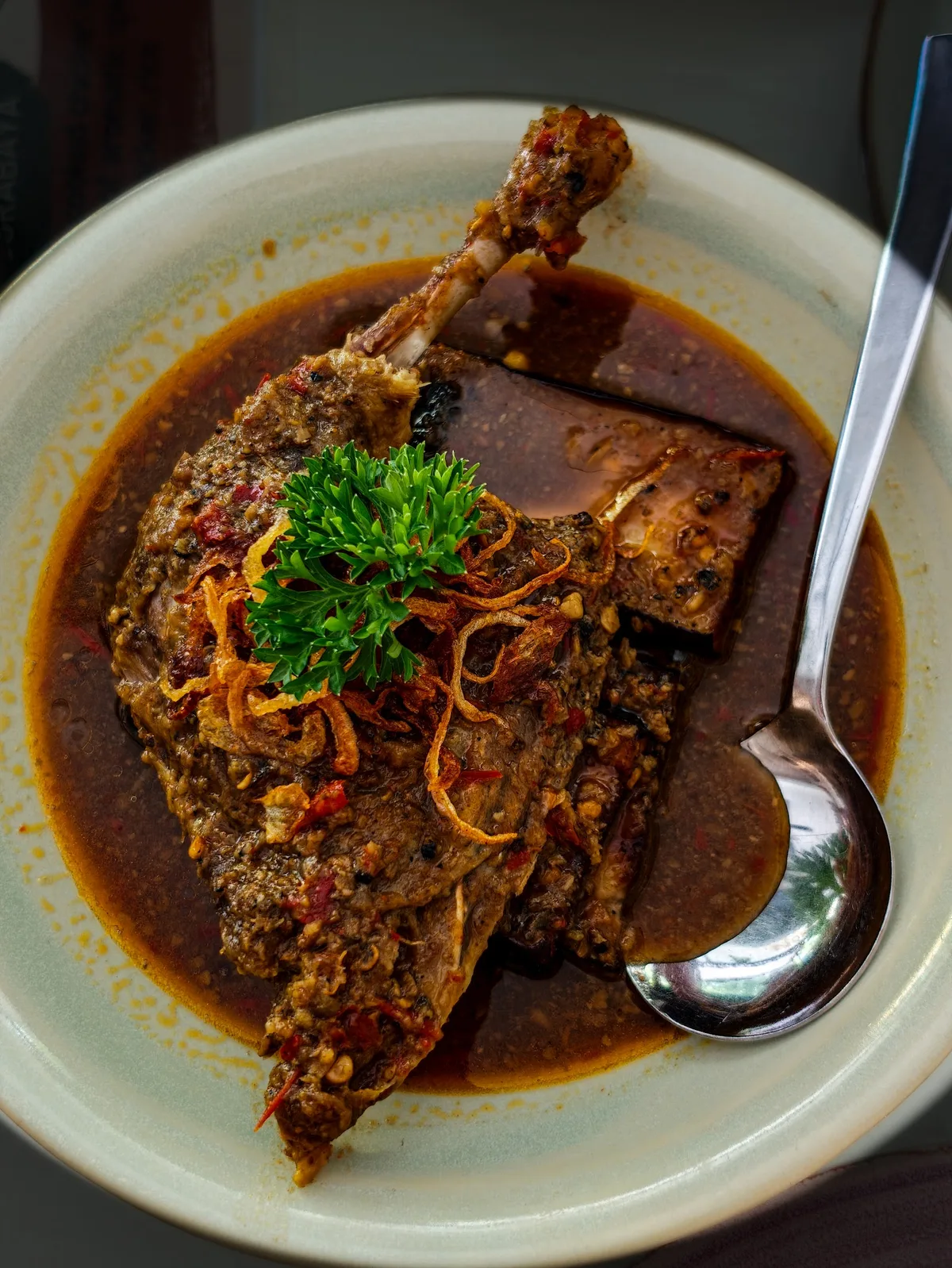 Bebek in spiced gravy