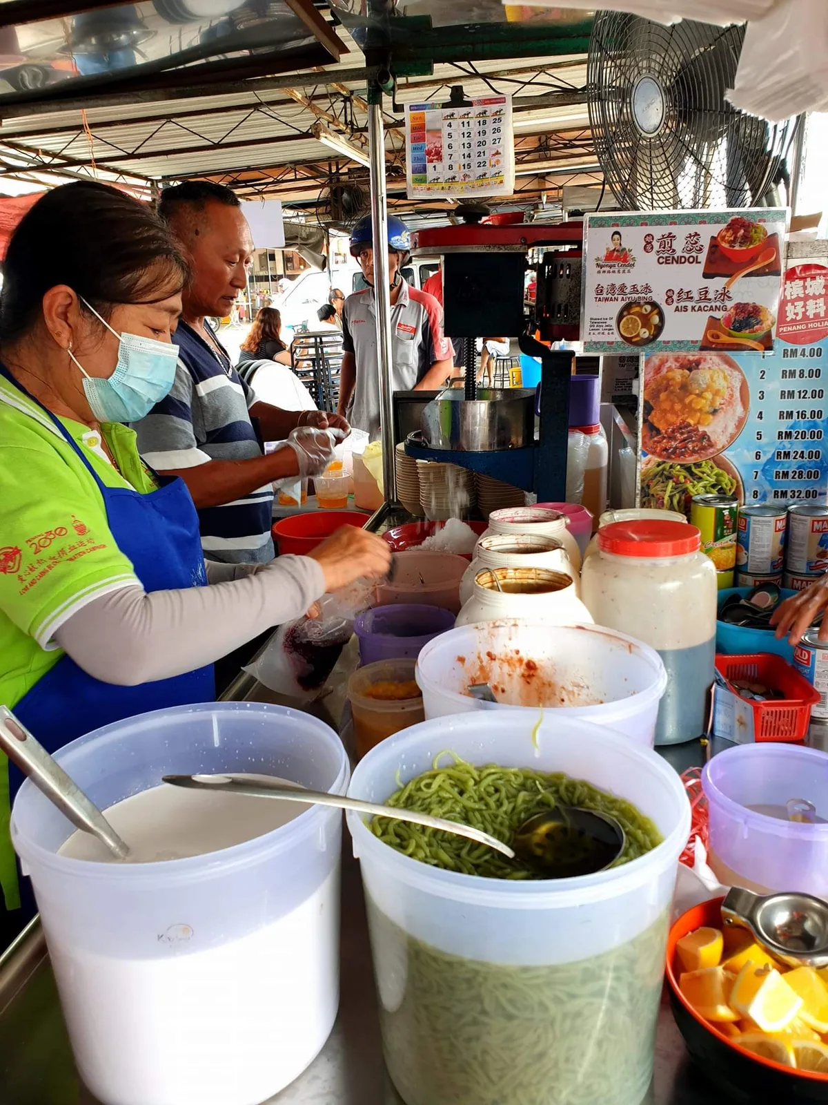 Nyonya Cendol & Ais Kacang Butterworth — signature dish