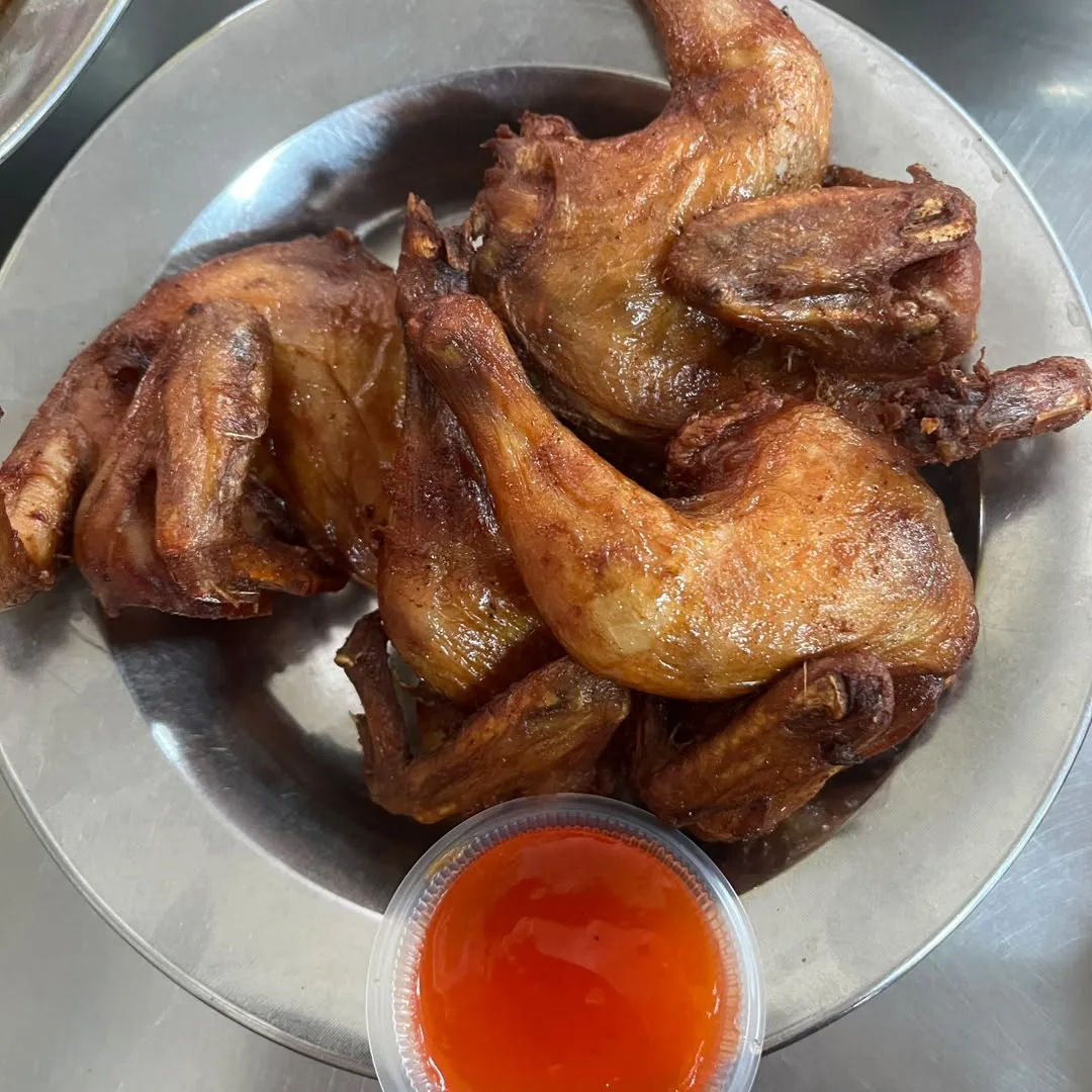 Fried spring chicken