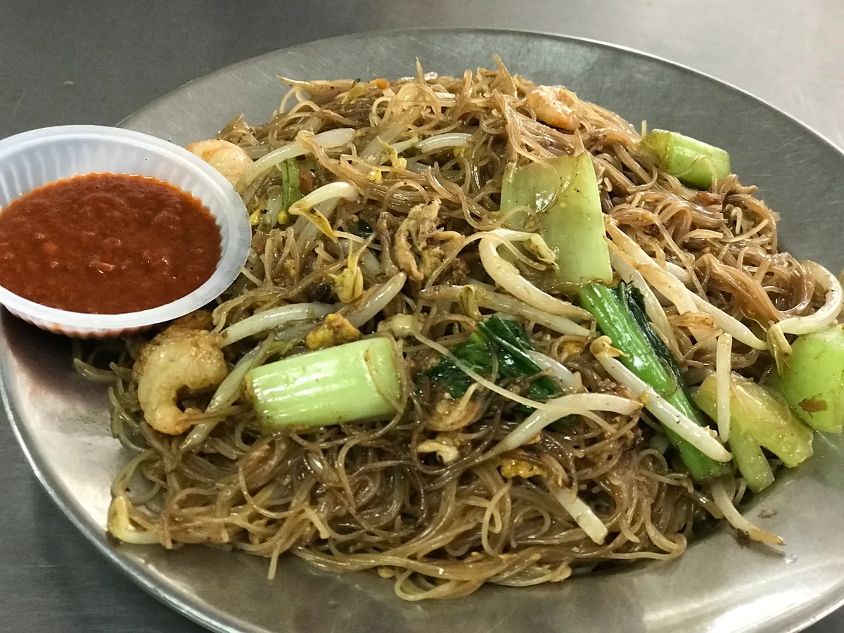 Fried bee hoon
