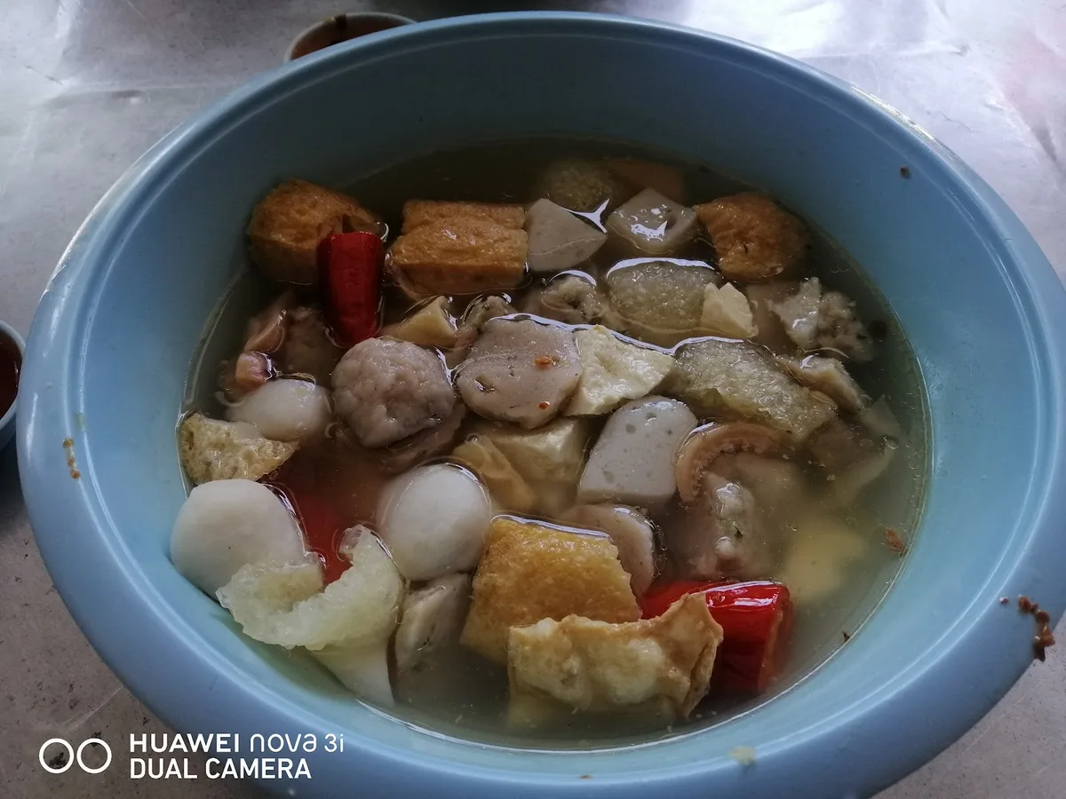 Padang Brown Yong Dao Fu — dish