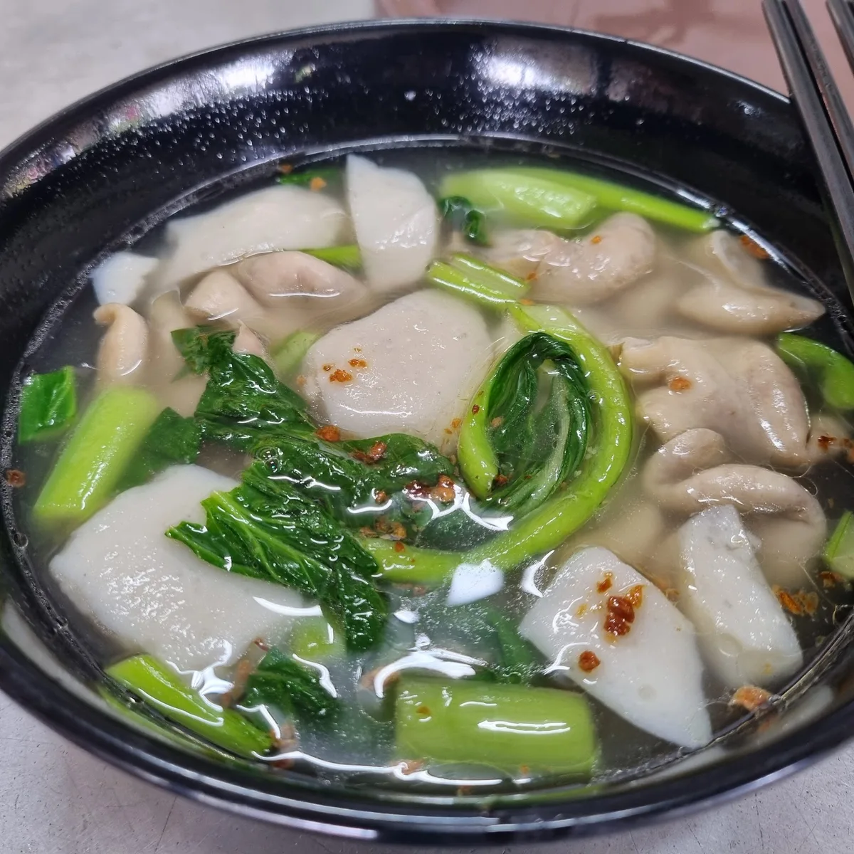Padang Brown Yong Dao Fu — dish