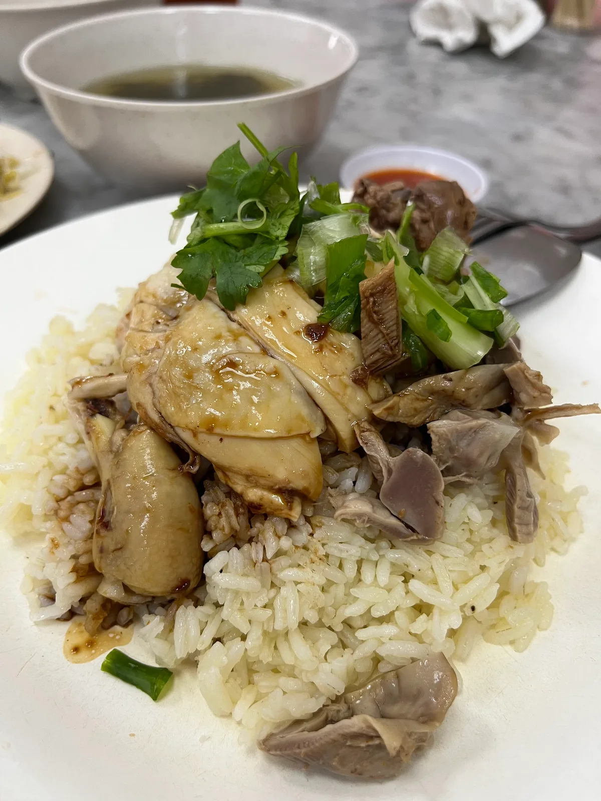 Pak Kong Chicken Rice Restaurant — signature dish