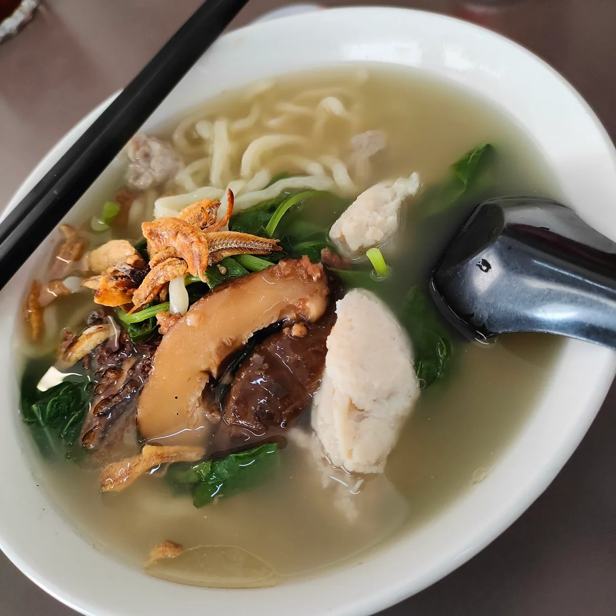 Pan Mee at Sun Seng Fatt — signature dish