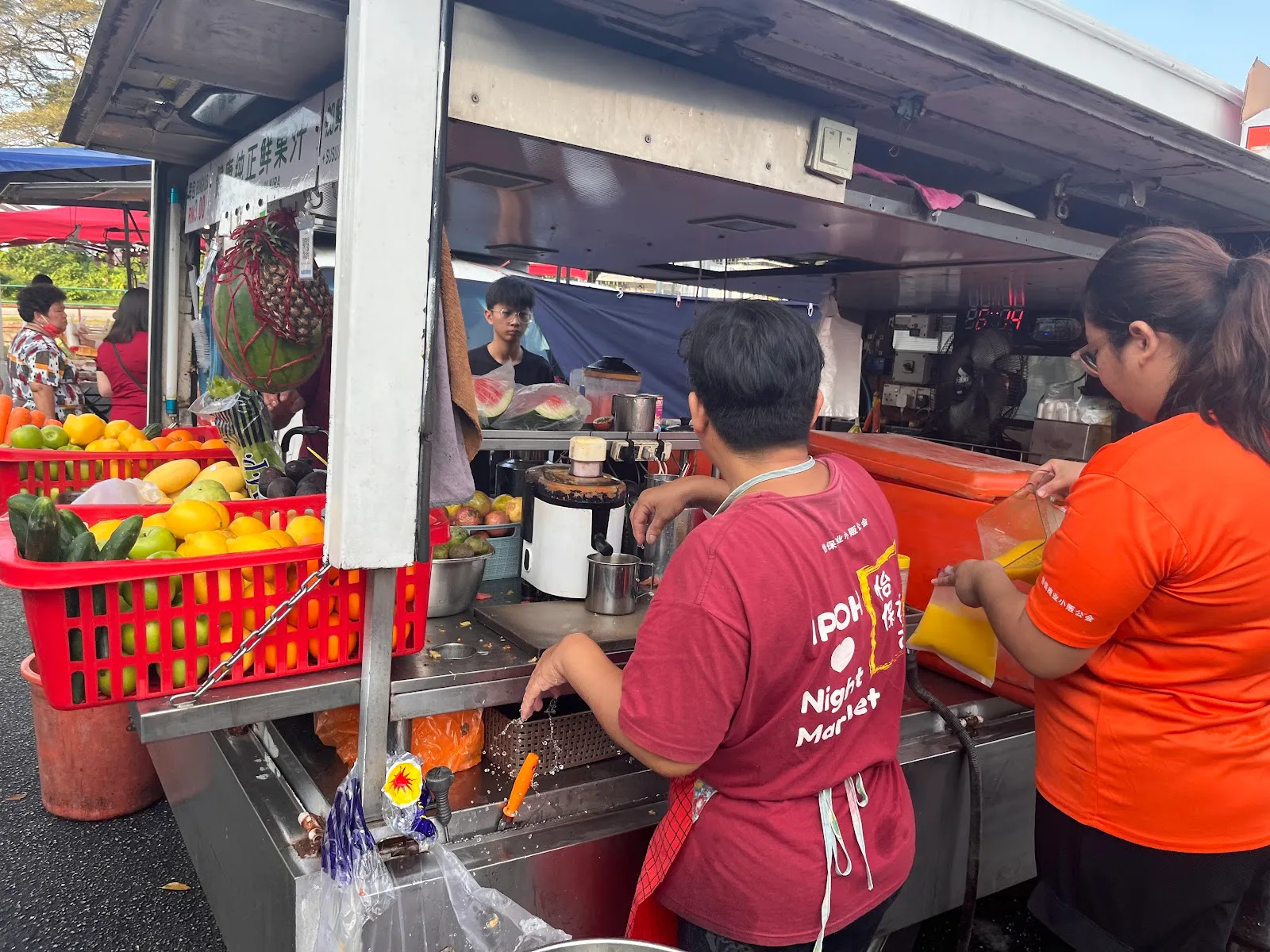 Pasar Malam Taman Pengkalan Jaya SPPK — interior