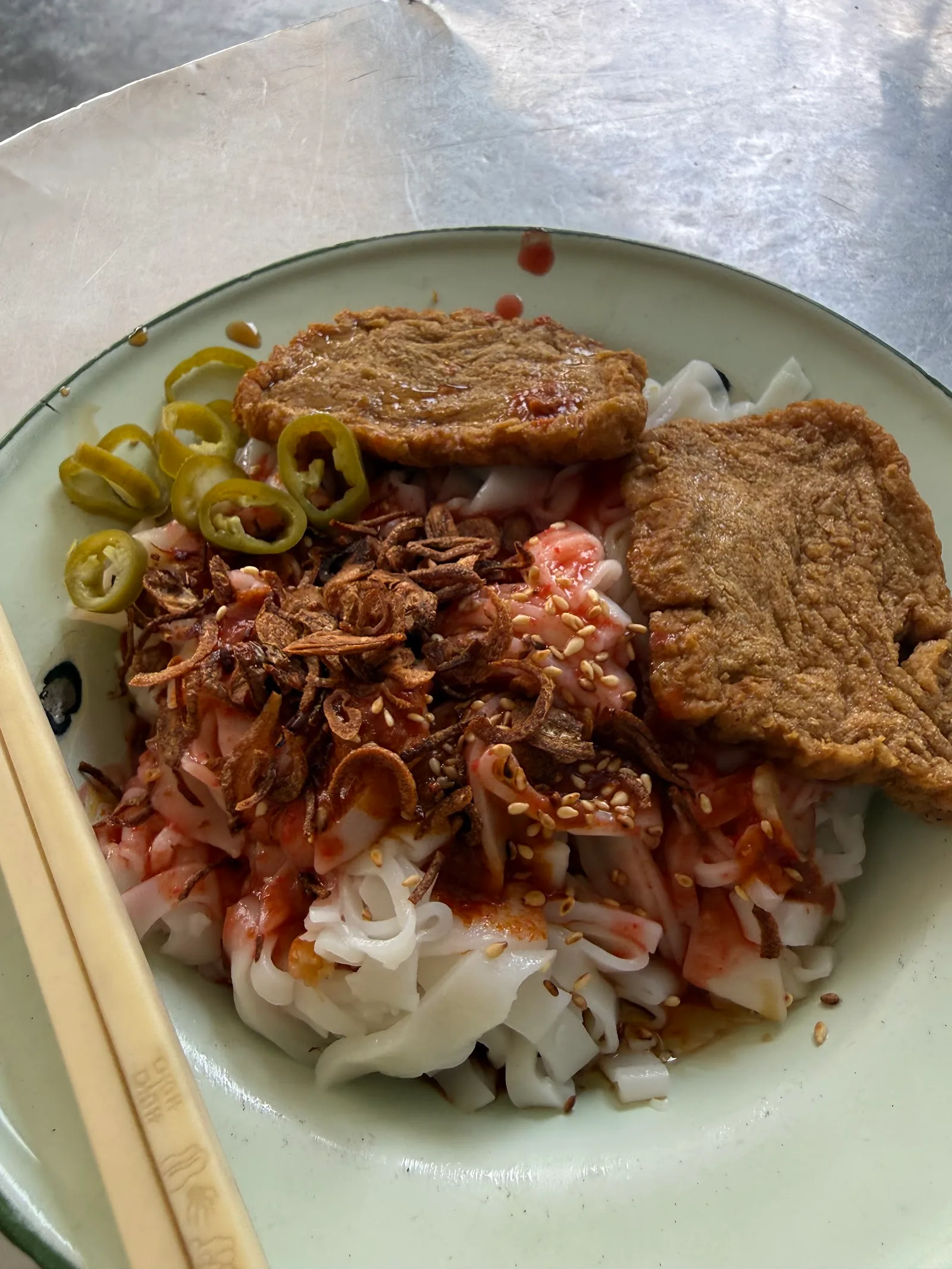Pasir Pinji Chee Cheong Fun — dish