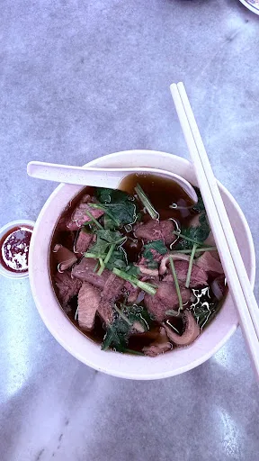 Penang 88 beef noodles — signature dish