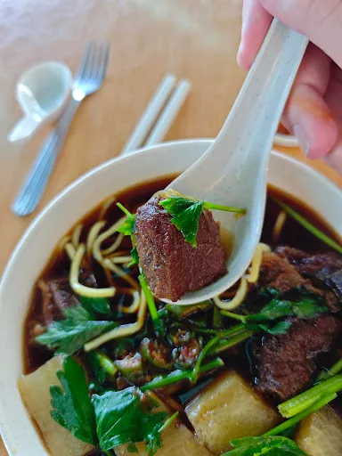 Penang 88 beef noodles — signature dish