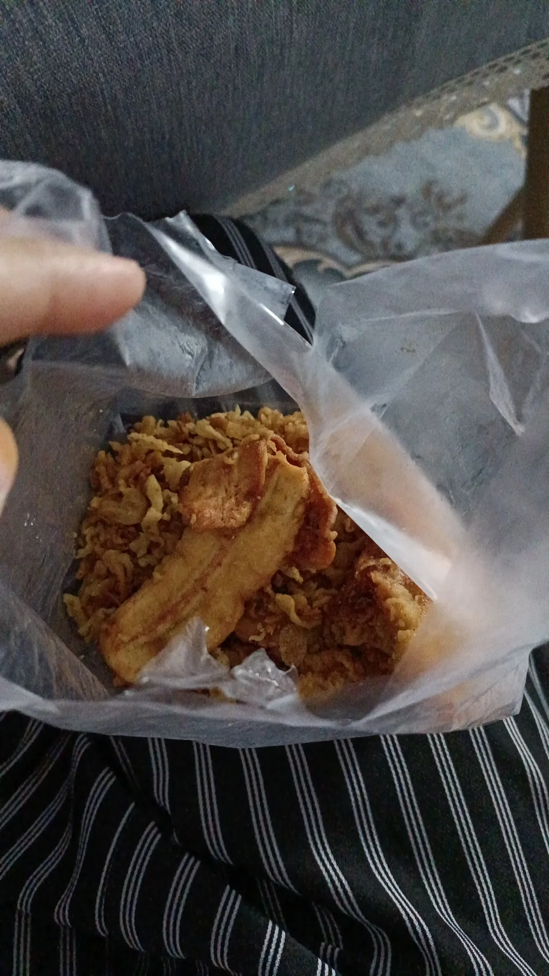 Pisang goreng PANTAI JERJAK Mutiara — signature dish
