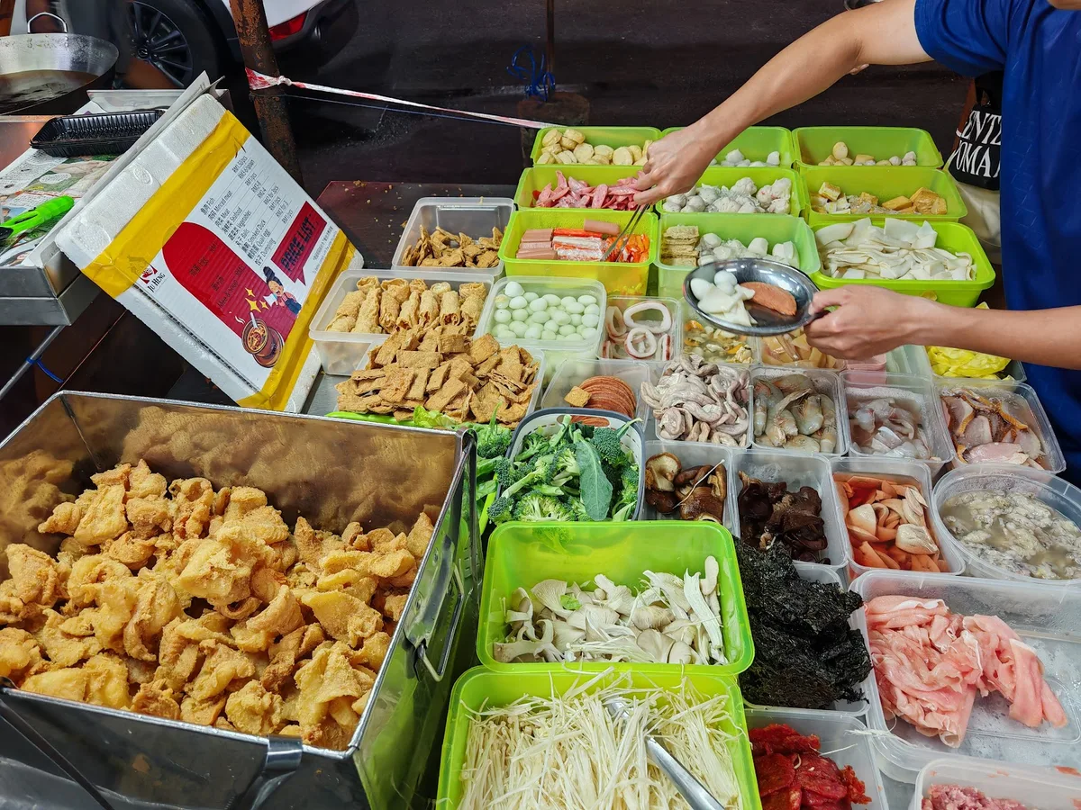 Pick-your-own tom yam ingredients