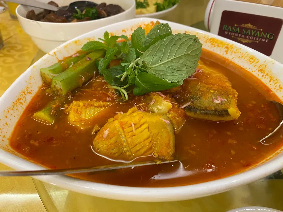 RASA SAYANG NYONYA CUISINE — signature dish