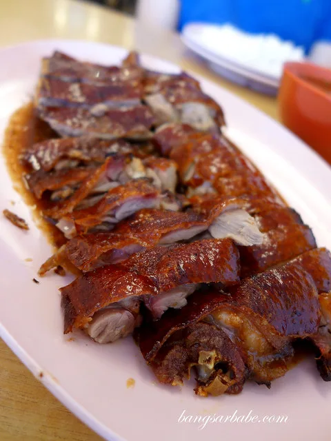 Roast duck plate