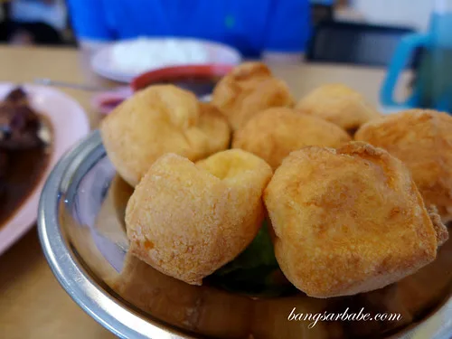 Roast duck with fried mantou