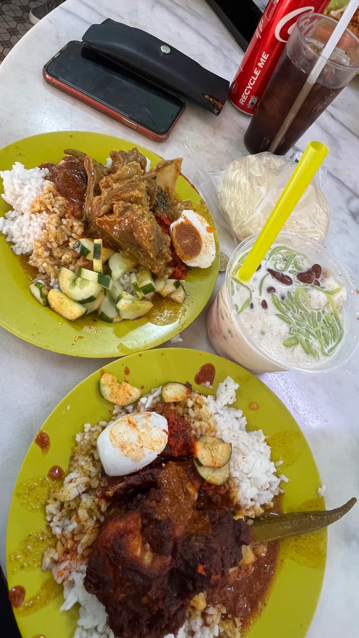 Restoran Nasi Kandar Ayam Merah (Nasi Ganja) @ Kedai Kopi Yong Suan — signature dish
