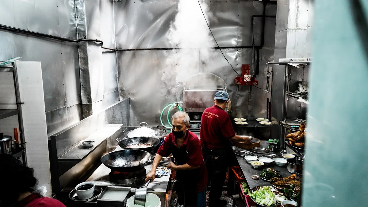 Restoran Wong Koh Kee — interior