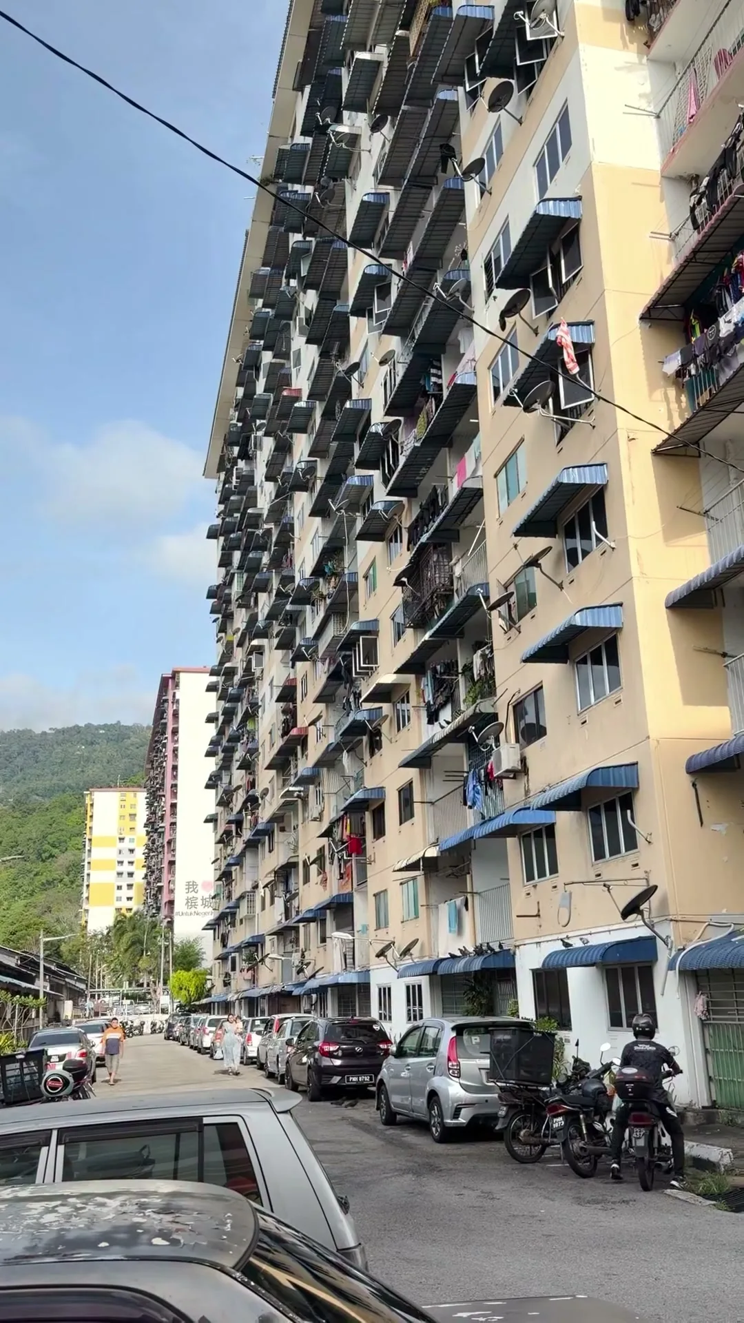 Rifle Range Flats apartment blocks exterior