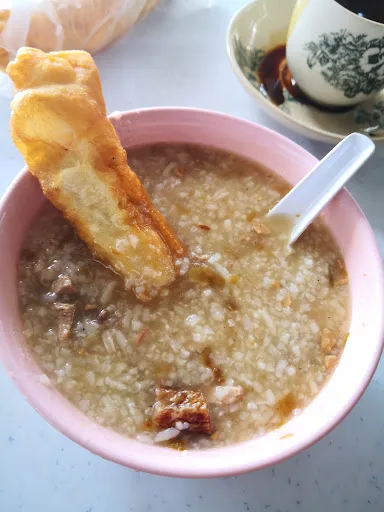 Roasted Duck Porridge — signature dish
