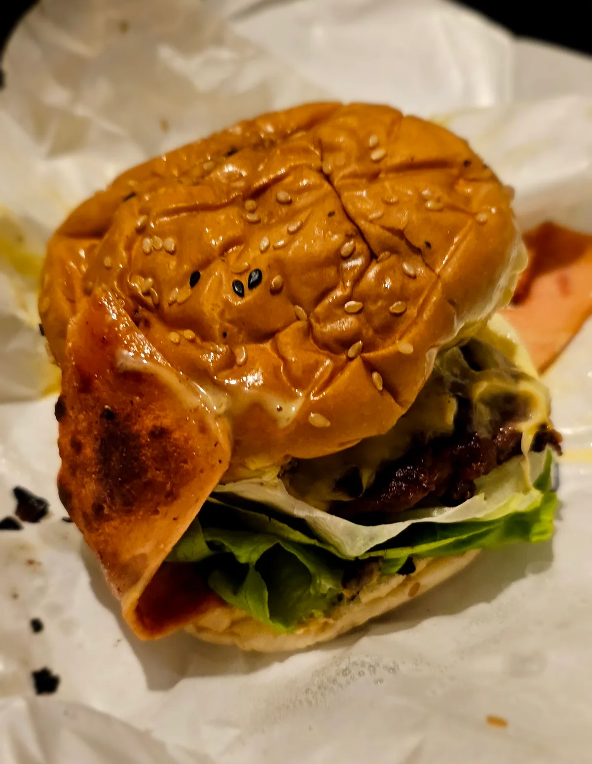 Rockstarz Burger — signature dish
