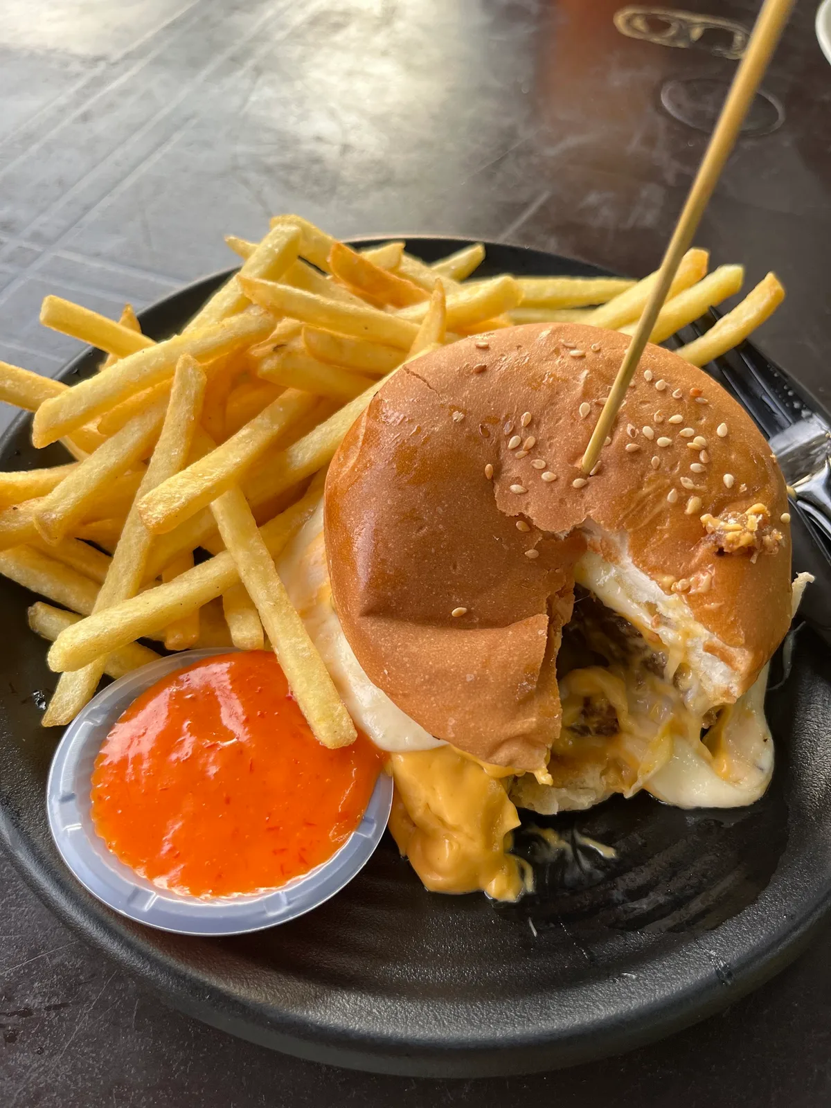 Rockstarz Burger — signature dish
