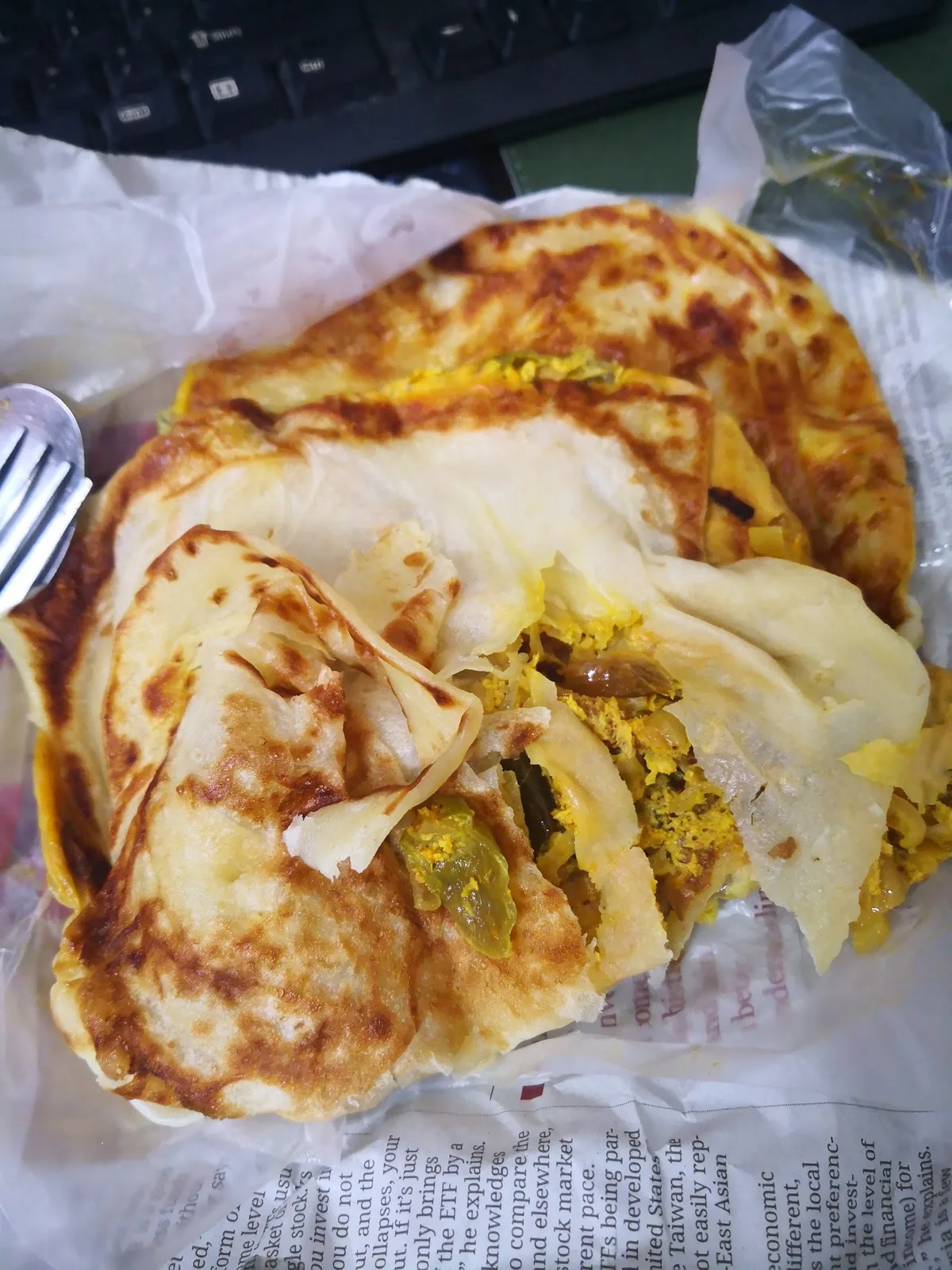 Roti Canai Aina @ Perak Road Food Court — signature dish