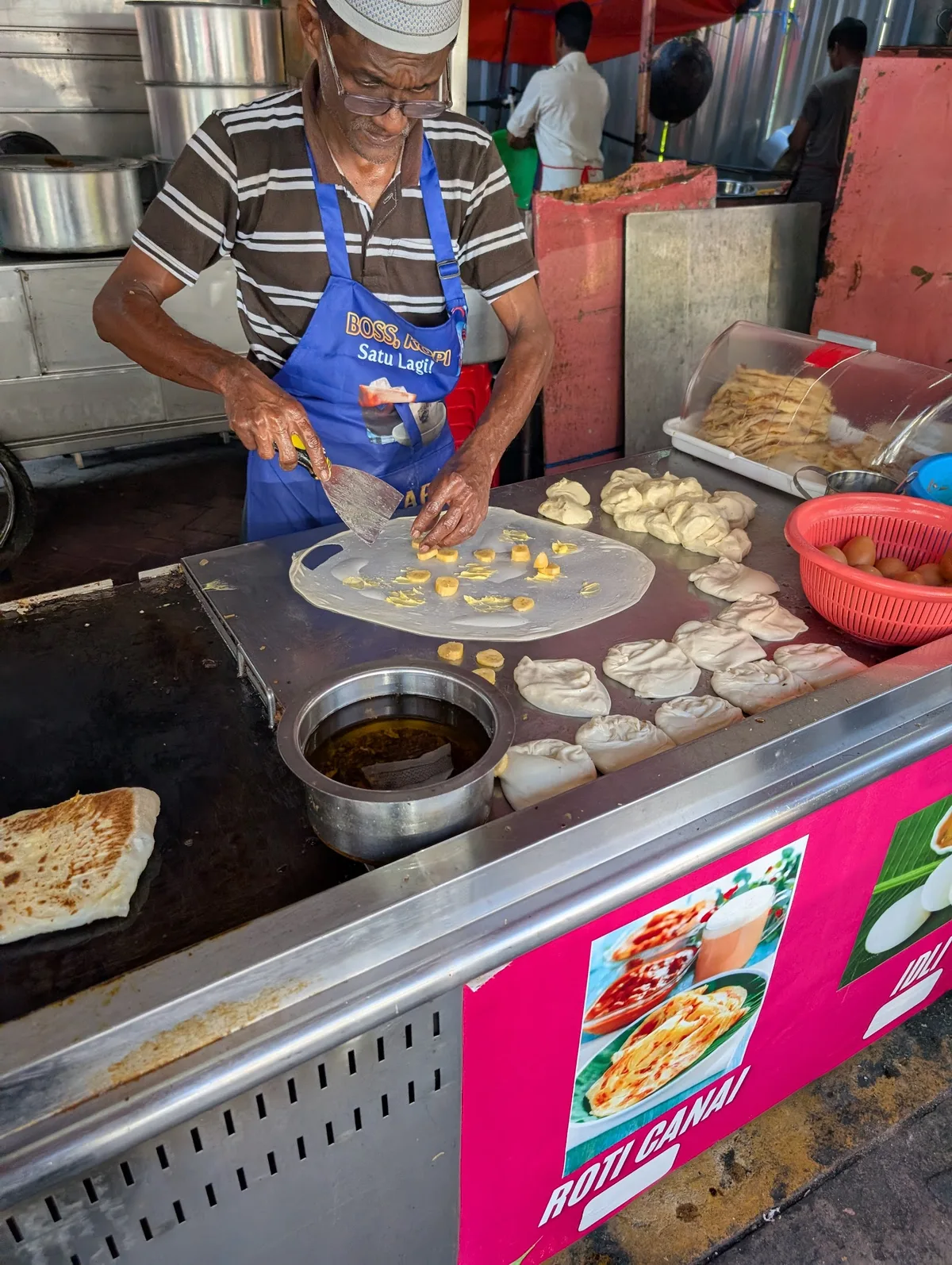 Roti Canai and Apom — signature dish