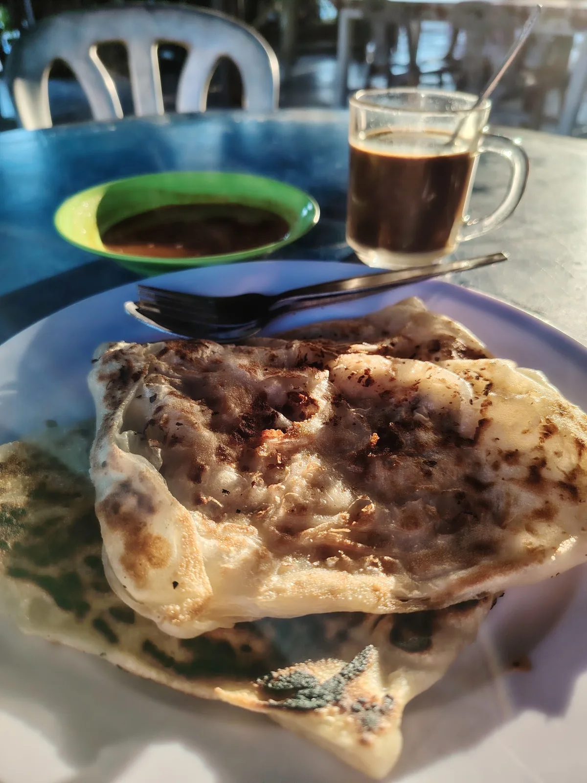Roti Canai Mamu Kader — signature dish