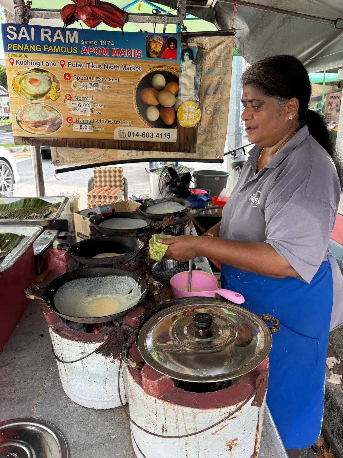 Sai Ram Penang Apom Manis — signature dish