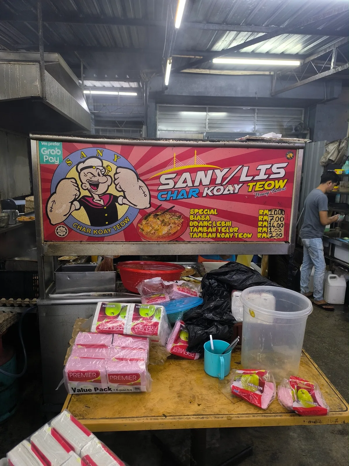 Sany/Lis Char Koay Teow stall
