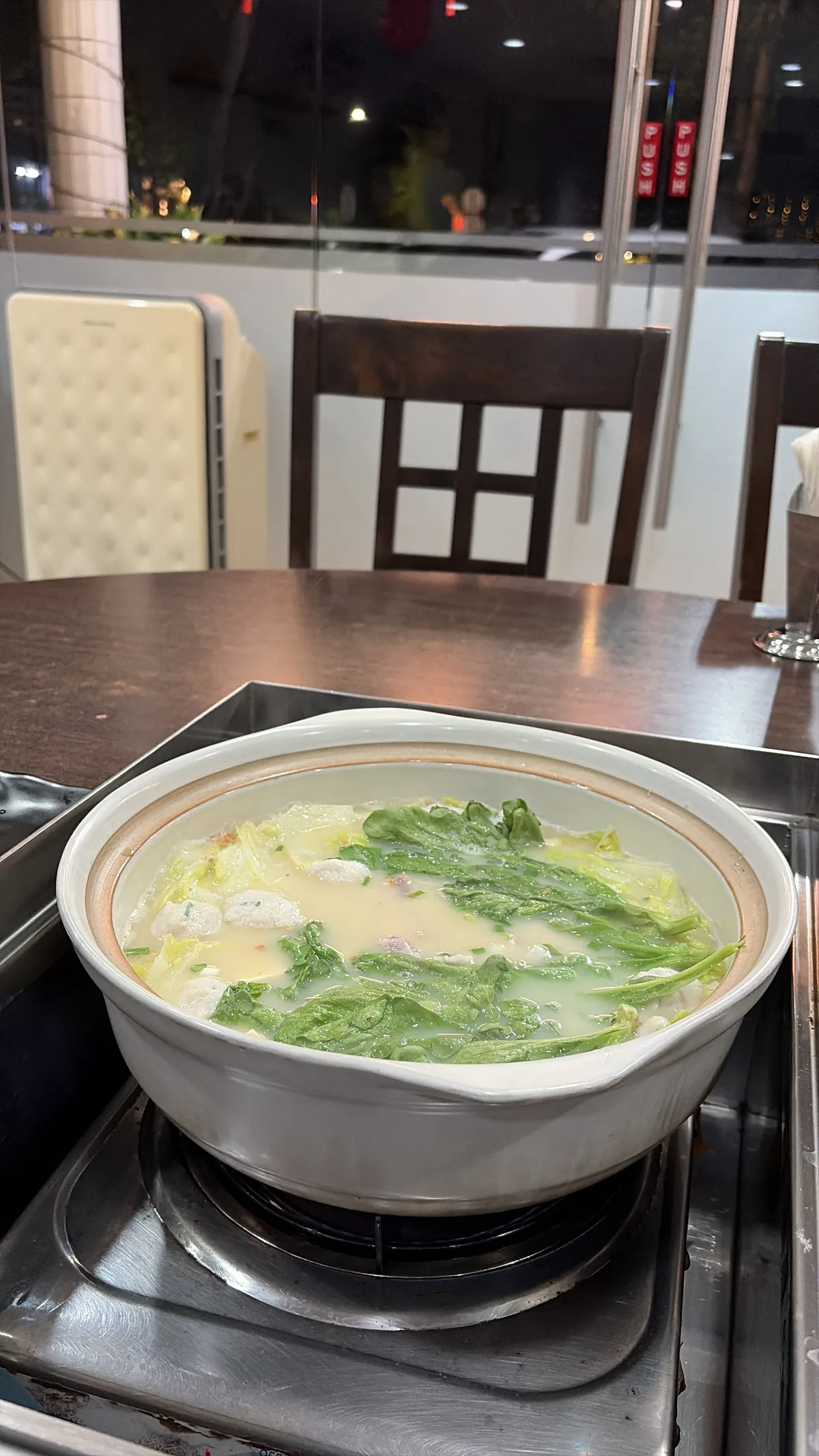 Sawara Restaurant Steamboat & Claypot Fish Head — signature dish