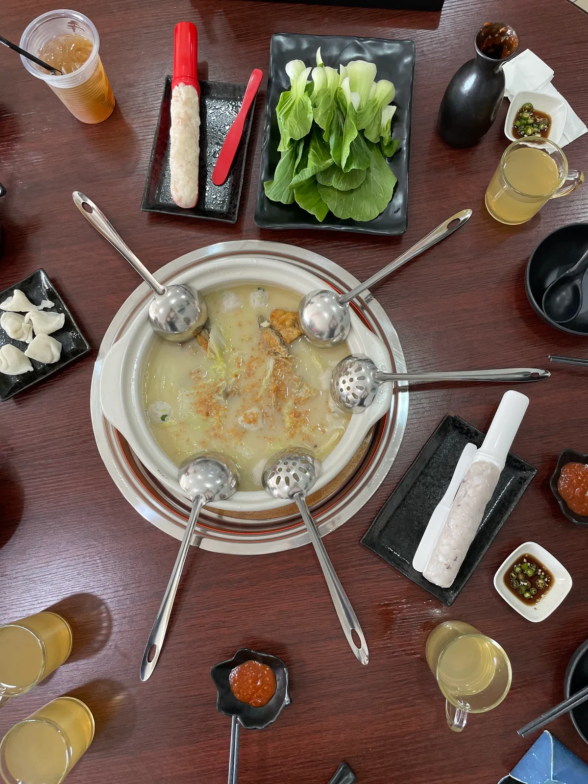 Sawara Restaurant Steamboat & Claypot Fish Head — signature dish