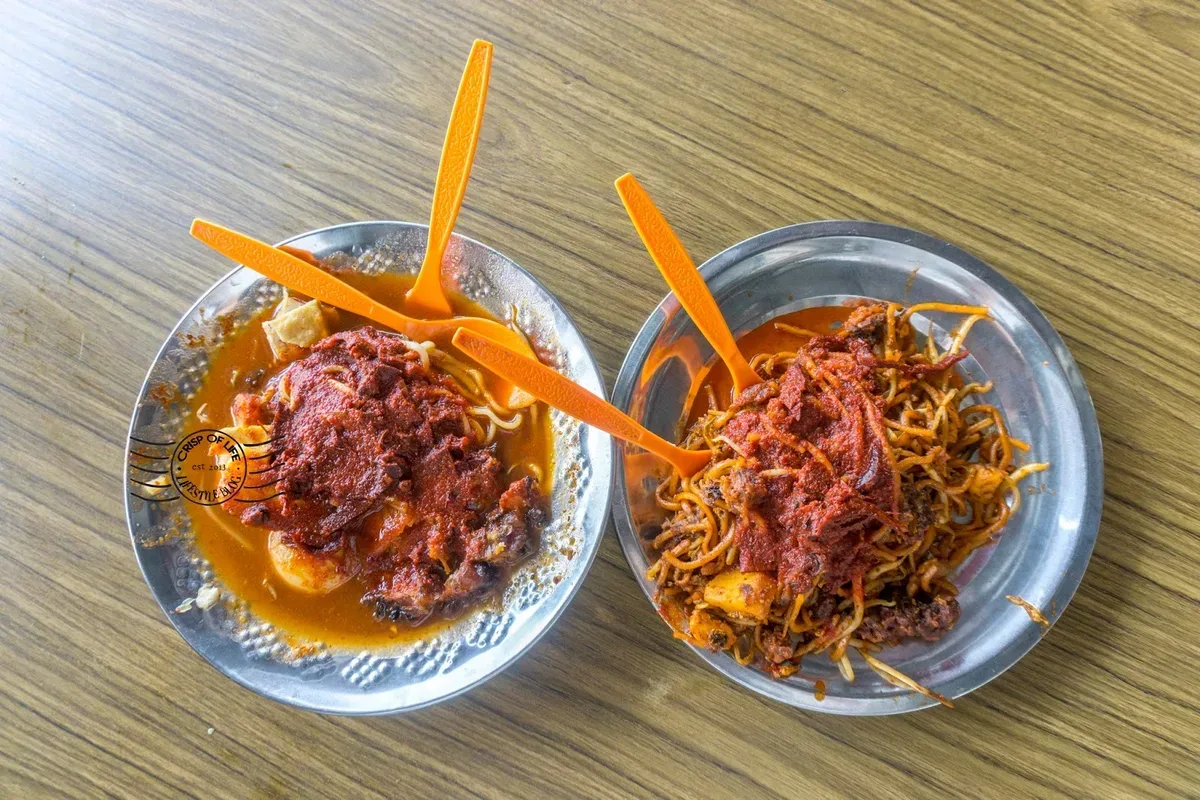 Seeni Mee Sotong (Sri Weld Food Court) — signature dish